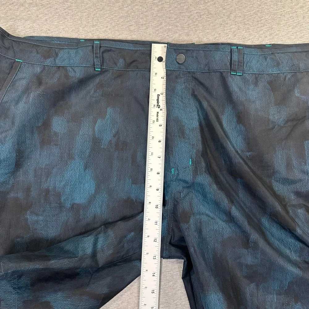 Adidas Parley Shorts Men 2XL Blue Black Abstract‎ Print Hybrid Recycled Tennis